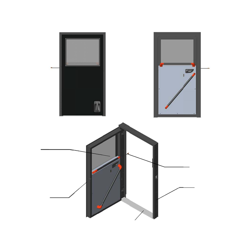 İtfaiye Aracı Elektrikli Kabin Kapısı